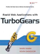 Rapid Web Applications with TurboGears: Using Python to Create Ajax-Powered Sites 