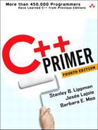 C++ Primer, Fourth Edition 