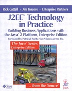 Application Configurations Supported by the J2EE Architecture