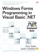 Windows Forms Programming in Visual Basic .NET by Justin Gehtland, Chris Sells