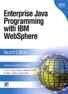 Enterprise Java Programming with IBM WebSphere 