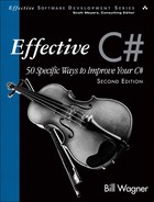 Effective C# (Covers C# 4.0): 50 Specific Ways to Improve Your C#, Second Edition 