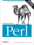 Programming Perl, 3rd Edition 