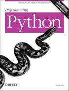Programming Python, Second Edition 