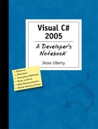 Cover image for Visual C# 2005: A Developer's Notebook