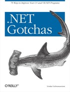 Cover image for .NET Gotchas