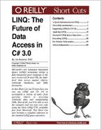 LINQ: The Future of Data Access in C# 3.0 