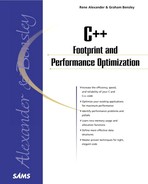 C++ Footprint and Performance Optimization 
