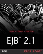 EJB™ 2.1 Kick Start 