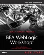 BEA WebLogic Workshop™ Kick Start 