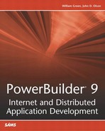 PowerBuilder® 9: Internet and Distributed Application Development 