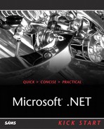 Microsoft® .NET Kick Start 