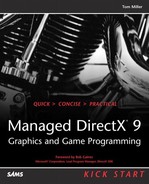 Managed DirectX® 9 Kick Start: Graphics and Game Programming 