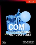 Cover image for COM Programming with Microsoft® .NET