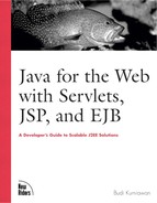 Java for the Web with Servlets, JSP, and EJB: A Developer’s Guide to J2EE Solutions 