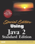 Special Edition Using Java 2 Standard Edition 