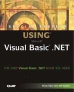 Special Edition Using Microsoft® Visual Basic® .NET 
