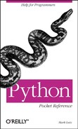 Python Pocket Reference 
