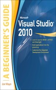 Microsoft® Visual Studio® 2010 A Beginner’s Guide 