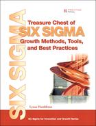 Treasure Chest of Six Sigma Growth Methods, Tools, and Best Practices: A Desk Reference Book for Innovation and Growth 