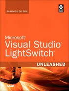 Chapter 1. Introducing Visual Studio LightSwitch