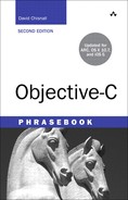 Objective-C Phrase Book, Second Edition 
