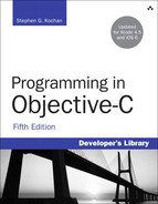 Programming in Objective-C, Fifth Edition 