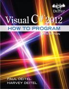 Visual C#® 2012: How to Program, Fifth Edition 