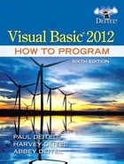 Visual Basic® 2012 How to Program, Sixth Edition 