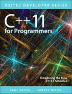 C++11 for Programmers, Second Edition 