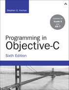 Programming in Objective-C, Sixth Edition 