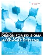Cover image for Applying Design for Six Sigma to Software and Hardware Systems