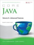 Cover image for Core Java® Volume II—Advanced Features, Ninth Edition