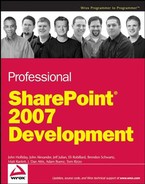 Professional SharePoint® 2007 Development 