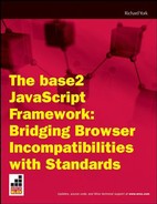 The base2 JavaScript Framework: Bridging Browser Incompatibilities with Standards 