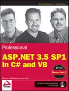 Cover image for Professional ASP.NET 3.5 SP1 Edition: In C# and VB