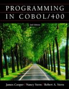 Cover image for PROGRAMMING IN COBOL/400: 2nd Edition