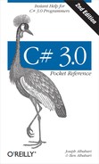 Cover image for C# 3.0 Pocket Reference, 2nd Edition