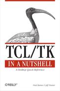Cover image for Tcl/Tk in a Nutshell