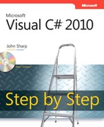 Cover image for Microsoft® Visual C#® 2010 Step by Step