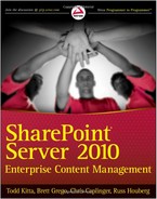 SharePoint® Server 2010 Enterprise Content Management 