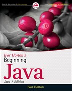 Cover image for Ivor Horton's Beginning Java®, Java 7 Edition