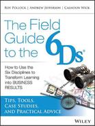 Cover image for The Field Guide to the 6Ds: How to Use the Six Disciplines to Transform Learning into Business Results