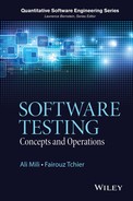 Software Testing: Concepts and Operations 