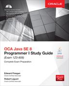 OCA Java SE 8 Programmer I Study Guide (Exam 1Z0-808), 3rd Edition 