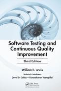 Software Testing and Continuous Quality Improvement, 3rd Edition 