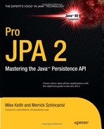 Pro JPA 2: Mastering the Java™ Persistence API 