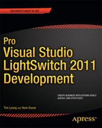 Pro Visual Studio LightSwitch 2011 Development 