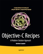 Objective-C Recipes: A Problem-Solution Approach 