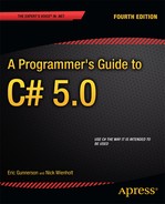 Chapter 2: C# QuickStart and Developing in C#